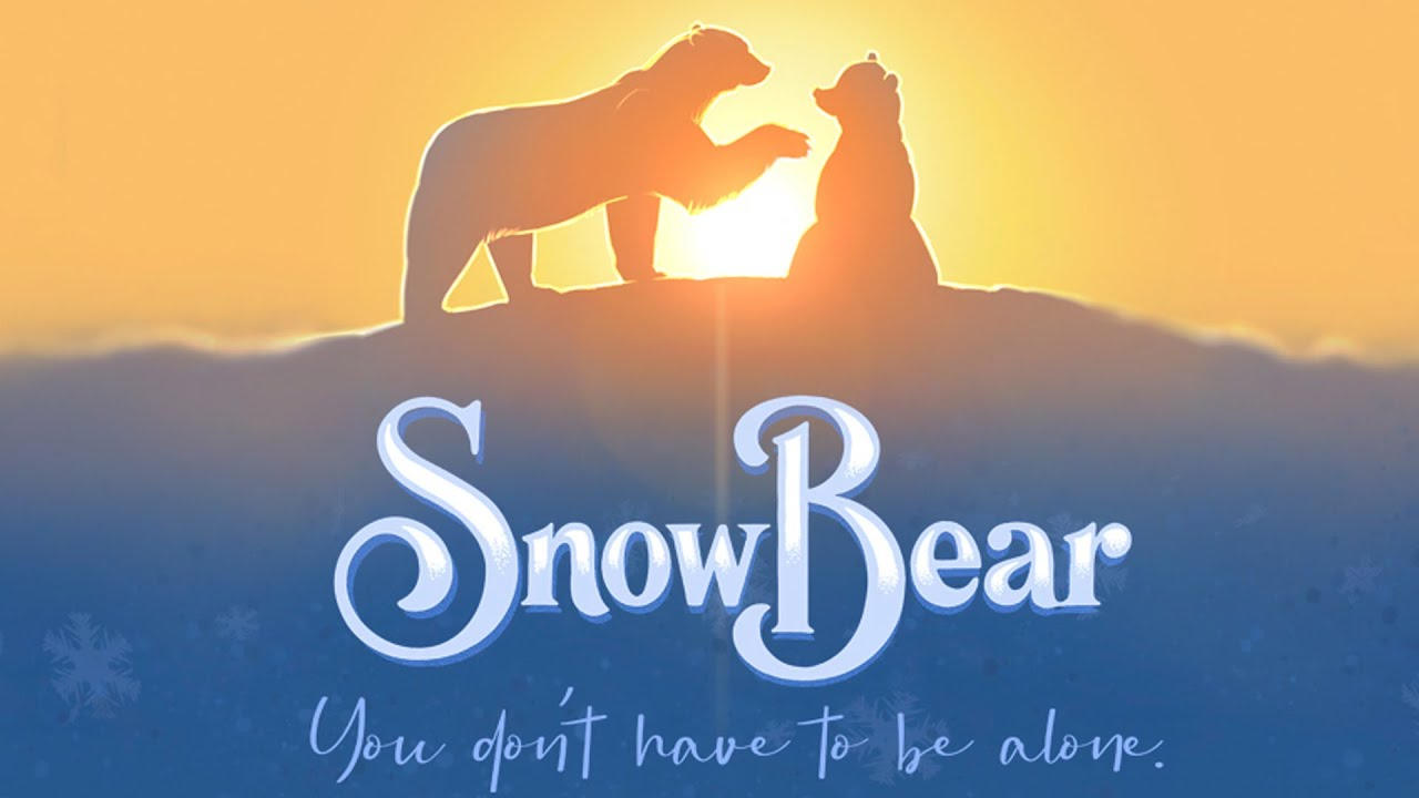 Official Snow Bear sunset poster